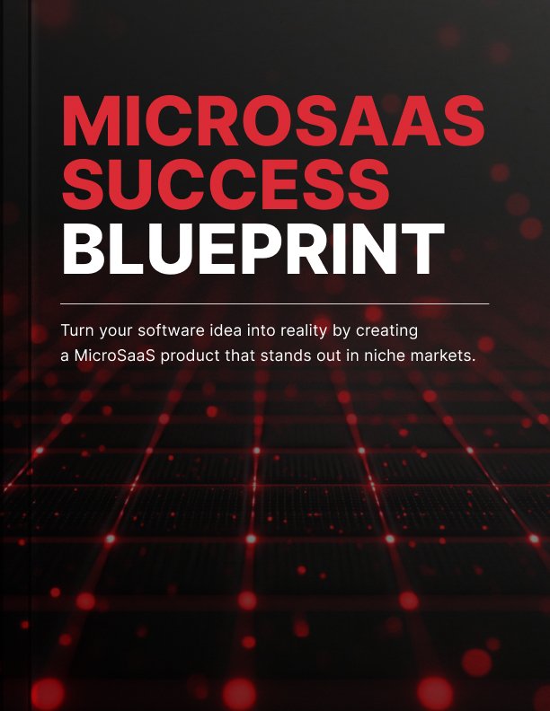 MicroSaaS Success Blueprint Book